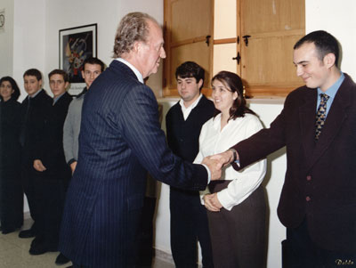 Con S.M. el Rey Juan Carlos I