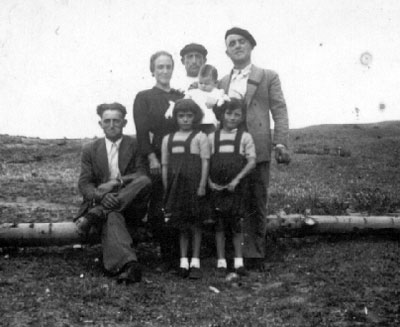 Fotograf�a del a�o 1942. Archivo familia Soto P�rez.