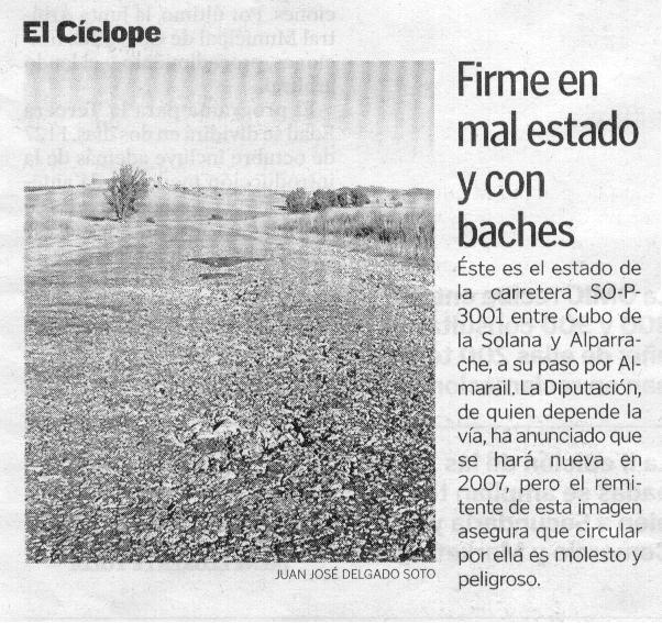 Heraldo de Soria, 29/09/2005