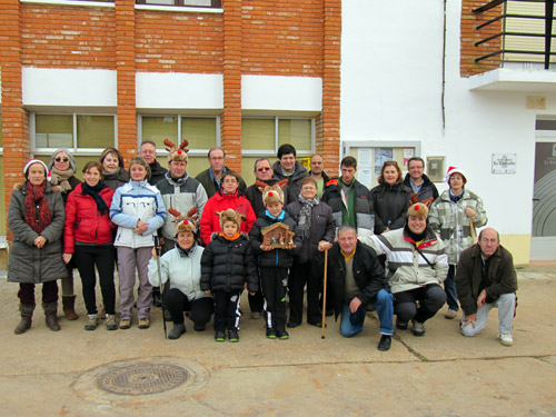 Subida del bel�n a la Torrejalba