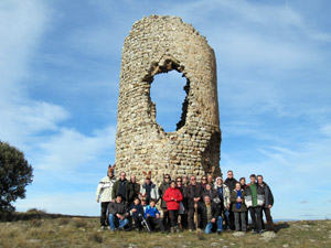 Subida del bel�n a la Torrejalba