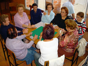 Partida de brisca en Almarail