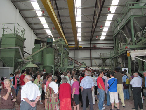 Visita a las instalaciones del CEDER de Lubia