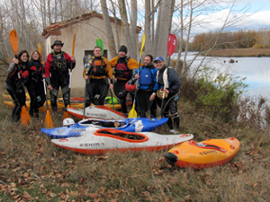 Jornada de convivencia del Club CeltyKayak – Soria en Almarail, 18 de noviembre de 2012