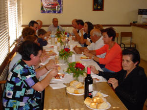 Comida de los corderos 2005