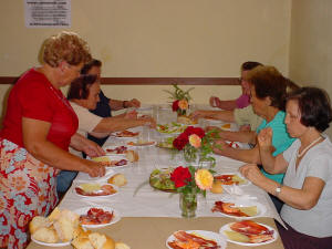 Comida de los corderos 2005