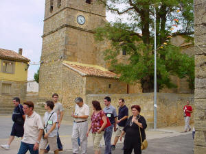Visita por las calles del pueblo