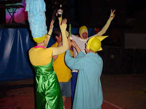 Los Simpson, ganadores concurso de disfraces adultos 2006