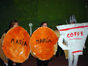 La taza y las galletas