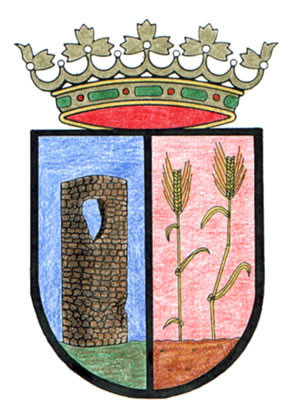 Primera copia del escudo no oficial de Almarail