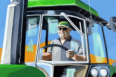 Mural El campe�n de Almarail