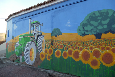 Mural El campe�n de Almarail