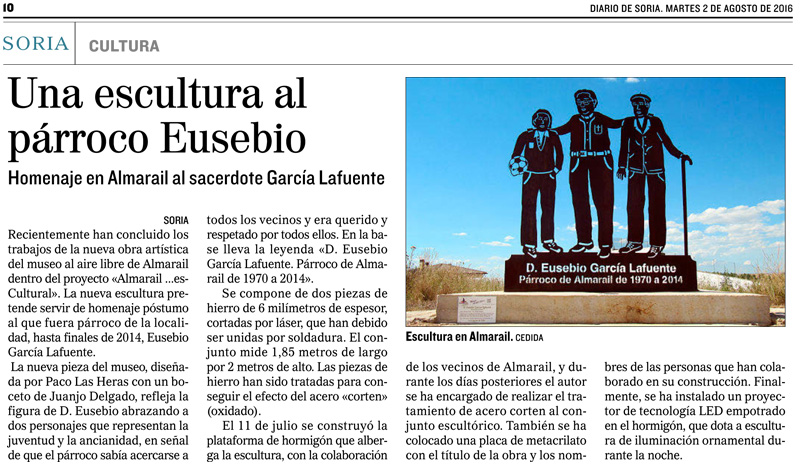 El Mundo - Diario de Soria, 2 de agosto de 2016