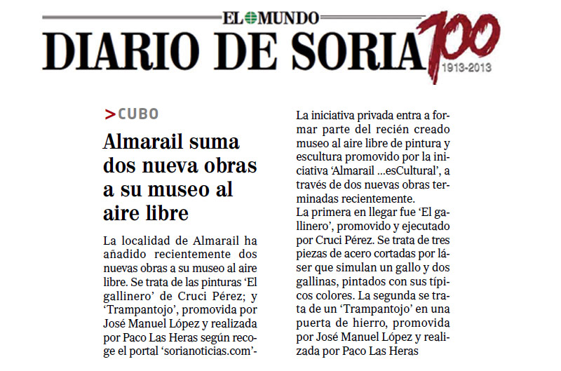 Diario de Soria, 10 de septiembre de 2013