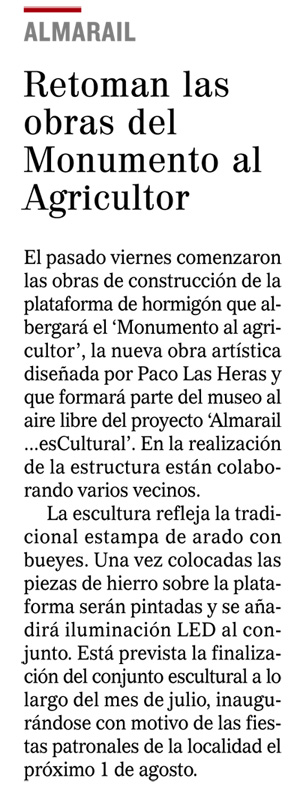 El Mundo - Diario de Soria, 15 de junio de 2015