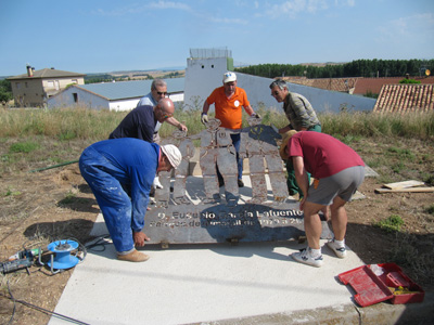Escultura de homenaje p�stumo a D. Eusebio Garc�a Lafuente
