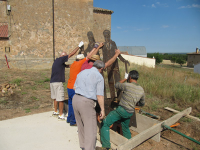 Escultura de homenaje p�stumo a D. Eusebio Garc�a Lafuente