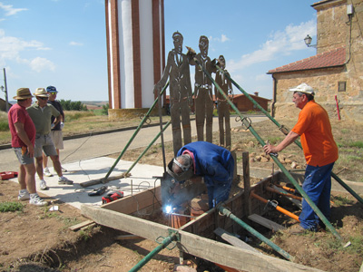 Escultura de homenaje p�stumo a D. Eusebio Garc�a Lafuente