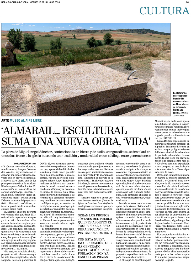 El Mundo - Heraldo Diario de Soria de 10 de julio de 2020