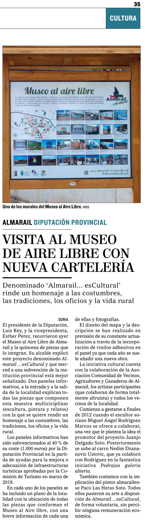 El Mundo - Heraldo Diario de Soria, 13 de septiembre de 2018