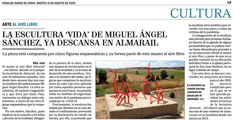 El Mundo - Heraldo Diario de Soria de 18 de agosto de 2020