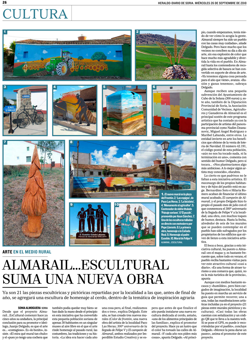 El Mundo - Heraldo Diario de Soria, 26 de septiembre de 2018