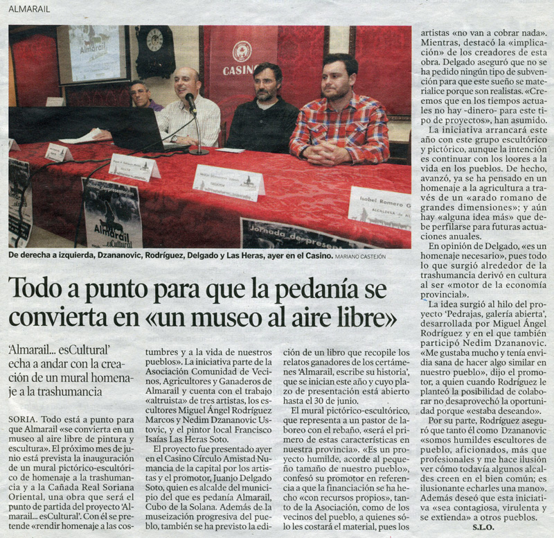 Heraldo de Soria, 18 de abril de 2013
