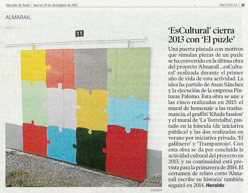 Heraldo de Soria, 19 de diciembre de 2013