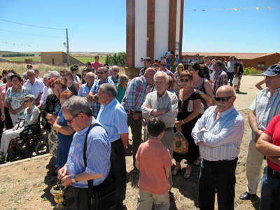 Inauguraci�n del Monumento al agricultor en Almarail
