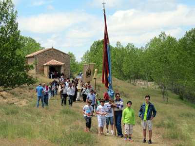 Inauguraci�n del mural de homenaje a la trashumancia de Almarail
