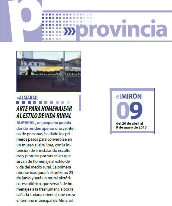 El Mir�n de Soria, N� 260, 26 de abril de 2013