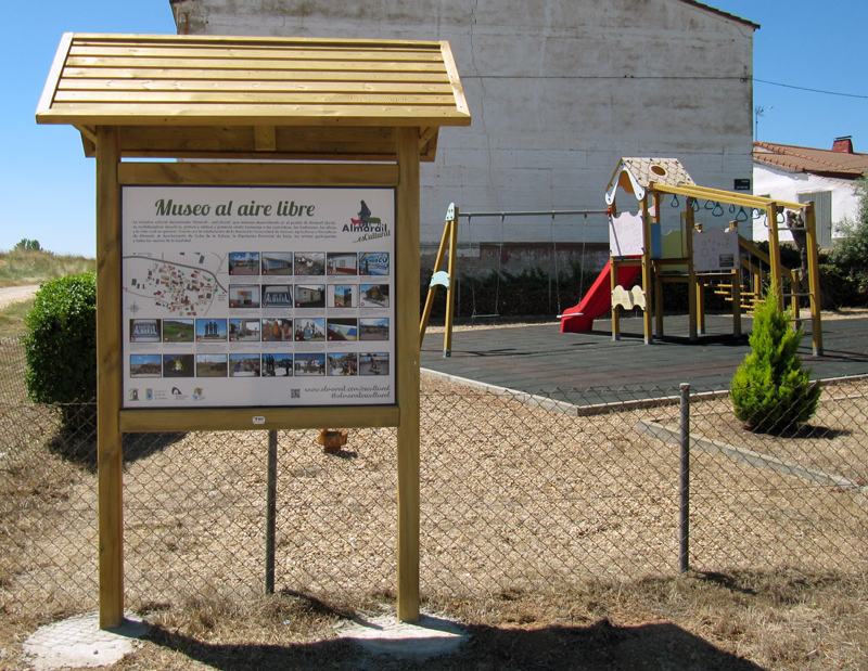 Panel informativo de Almarail ...esCultural