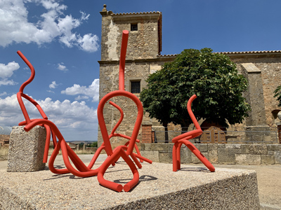 Escultura Vida, de Miguel �ngel S�nchez