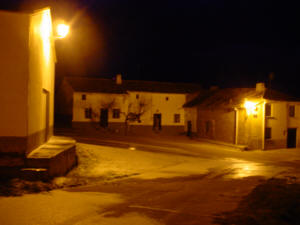 Vista de las Calles el Front�n y El Castillazo con la nueva iluminaci�n