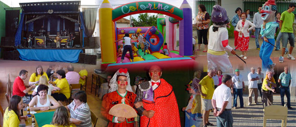 Varias im�genes de las fiestas de Almarail