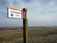 Flecha indicativa - Torrejalba