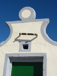 Fuente vieja de Almarail. Detalle de la caseta
