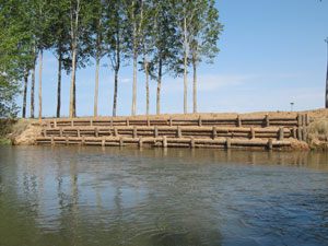 Gasoducto Yela - El Villar de Arnedo en Almarail. Paso del R�o Duero