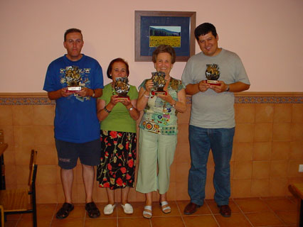 Subcampeones y campeones