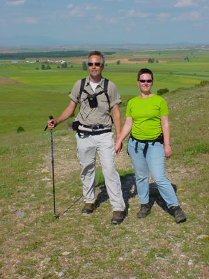 Conny y Koen en la Torrejalba