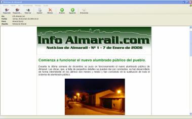 Nuevo boletín electrónico de noticias "Info Almarail.com"
