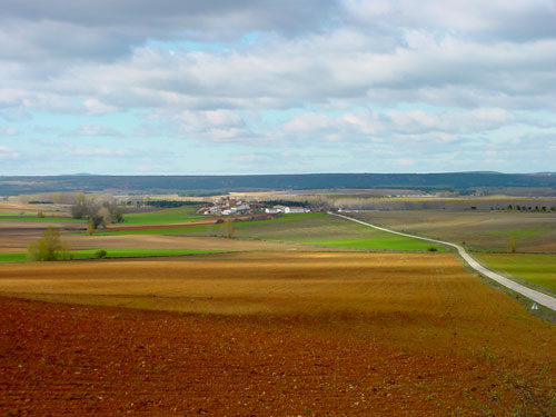 Campos de Almarail en invierno