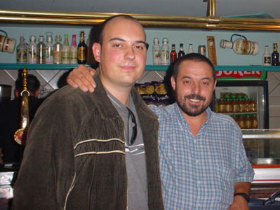 Con Jacinto, de Gran Hermano 3.
