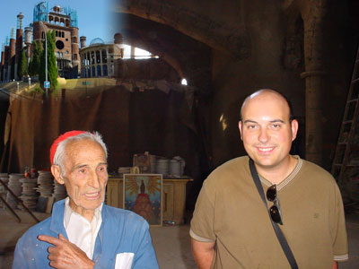 Justo Gallego, promotor y constructor de la catedral del anuncio  de Aquarius.
