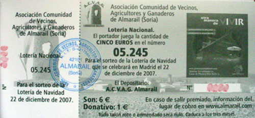 Loter�a de Navidad 2007