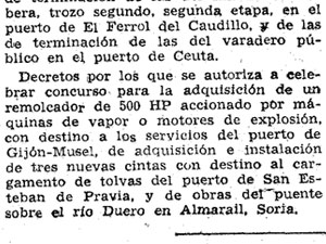 Peri�dico La Vanguardia del 13 de mayo de 1950