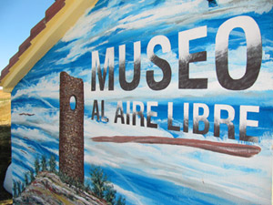 Mural en la b�scula. Museo al aire libre Almarail ...esCultural