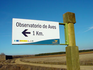 Se�alizaci�n tur�stica. 1 Km.