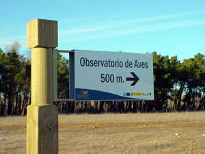 Se�alizaci�n tur�stica. 500 m.