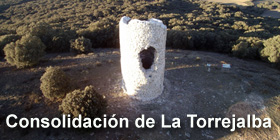 Consolidaci�n de la atalaya La Torrejalba